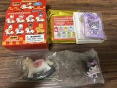 サンリオ シークレット木馬マスコット お守り クロミ　干支縁起 2個セット