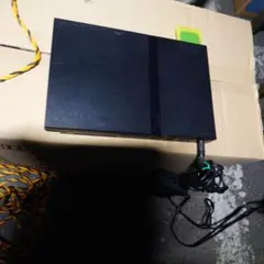 PlayStation 2 本体 黒 メモリー&コントローラー&充電器付き