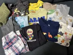 子供服　キッズ　90〜100サイズ　Tシャツ、ズボンまとめ売り