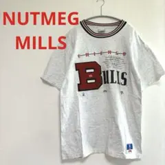 ★90sナツメグミルズNUTMEG MILLSシカゴブルズTシャツグレーNBA