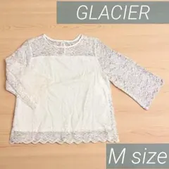 【新品】Honeys GLACIER（グラシア）レース ブラウス　ホワイト