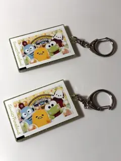 サンリオ いちご新聞 50周年 アクリルキーホルダー ノラネコランド