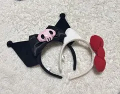 サンリオカチューシャセット クロミ キティ