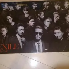 EXILE DVD特典 クリアポスター