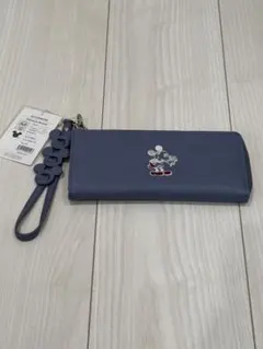 ACCOMMODE Disney ミッキー 長財布 ブルーのサムネイル