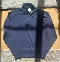 FRED PERRY ニットポロ 英国製 90s メリノウール タグ付き 新品