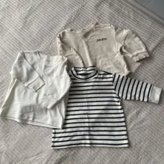 長袖カットソー無印良品breeze 3枚セット