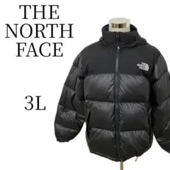 THE NORTH FACE ブラック ヌプシダウンジャケット 2XL(3L)