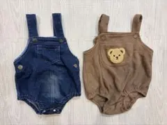 SHEIN ベビーオーバーオール　9-12M