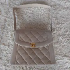 美品♡CHANEL ラムスキン ファー　マトラッセ 親子バッグ　チェーンバッグ 美品♡CHANEL ラムスキン マトラッセ ファー 親子バッグ チェーン