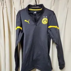 Puma Borussia Dortmund ハーフジップウェア　M