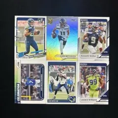 Seattle Seahawks NFLカード6枚 Smith Njigbaなど