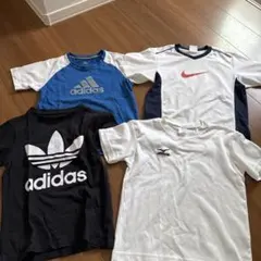 adidas NIKE ミズノ半袖Tシャツ 4枚セット
