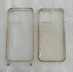 iPhone13Pro用クリアケース 2個セット