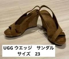 UGG スエード ウエッジ サンダル