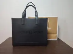MICHAEL KORS トートバッグ　希少 ブラック　インナーバック付のサムネイル