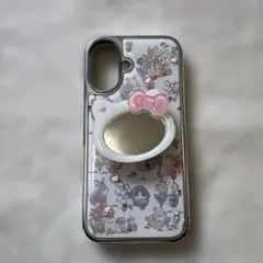 キャラクター柄スタンド付きiPhoneケース