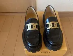 黒 革靴