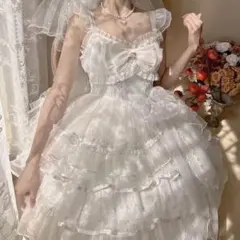 コスプレ　ドレス　 lolita オリジナル 洋服 ロリータ ワンピース