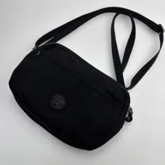 良品✨ Kipling キプリング ショルダーバッグ ブラック ナイロン 軽量のサムネイル