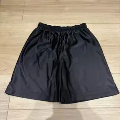 ハーフパンツ 150黒　ブラック　無地