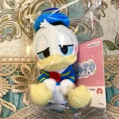 ディズニー ミッキー&フレンズ　むにゃすや マスコット ドナルド　うっとり