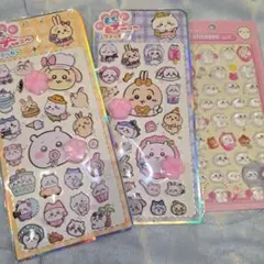 肉球シール2枚＆カチカチシールセット