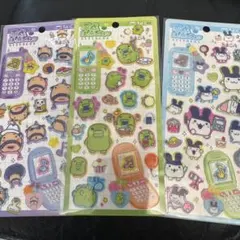 新品★ たまごっちシール　平成はっぴーフォン　３枚セット　正規品　はっぴーふぉん