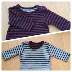 PETIT BATEAU プチバトー ベビー リバーシブルT 6M