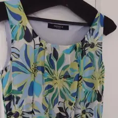 （美品）PREMIUM フラワー柄 ワンピース