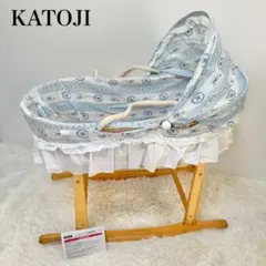 ✨希少✨ KATOJI クーファン 木製スタンド付き ベビーベッド ゆりかご
