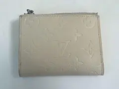 即購入可 ルイヴィトン ホワイト ベージュ 財布 Louis Vuitton