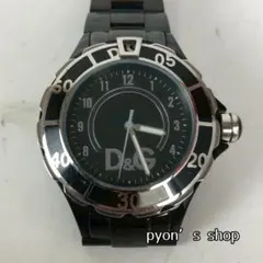 37 D＆G ドルガバ　メンズ 時計 ブラック シルバー　ドルチェ＆ガッバーナ 楽天市場】DOLCE＆GABBANAD&G Chronograph WATCHドルチェ