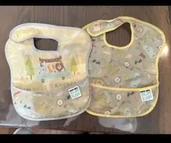 ＢＵＭKiNSお食事エプロン　2点