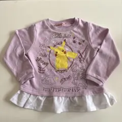 ポケモン ピカチュウ トレーナー 110cm 女児　子供服