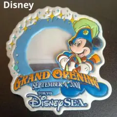 レア　東京ディズニーシー　オープニング　デート　アナウンスメント　ピンバッジ 2026年最新】ディズニーシー グランドオープン ピンバッジの人気