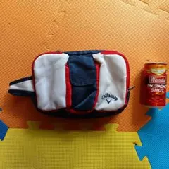 Callaway　 ポーチ ホワイト/レッド/ネイビー