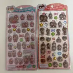 【国内正規品】モンチッチ うるちゅるポップシール2枚セット