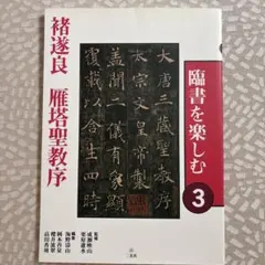 臨書を楽しむ 3 褚遂良 雁塔聖教序 二玄社 書道教本 - メルカリ