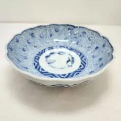 ⑨ 鉢 染付 金彩 骨董 古美術 古陶磁 手描き 伊万里 古伊万里 レトロ