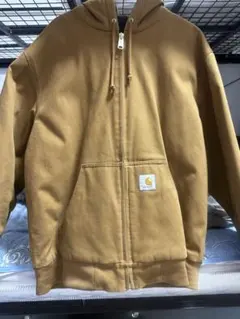 Carhartt ブラウン フード付きジャケット