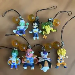 ドラゴンボール ストラップ 7体セット　ドラゴンボールチャーム付き