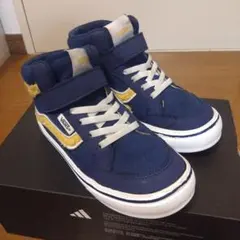 VANS ネイビー ハイカットスニーカー 21cm