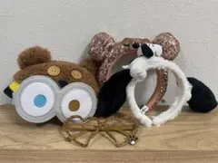 USJ ユニバ　カチューシャセット　ティム　ミニオン　スヌーピー　ピンクパンサー