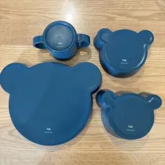 【M:)様専用】　tak. クマ型 子ども用食器セット