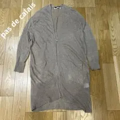 pas de calais パドカレ　カーディガン　リネン100のサムネイル