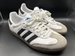 【美品】adidas SAMBA LEATHER 24.0cm サンバ レザーのサムネイル