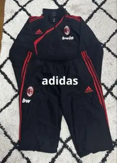 adidas ACミラン　ジャージ 上下セット　セットアップ　サッカー着 2025年最新】acミラン セットアップの人気アイテム - メルカリ