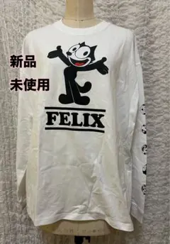 新品未使用　FELIX ロングTシャツ　ホワイト