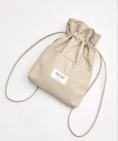 beautiful people 2wayショルダー巾着バッグ